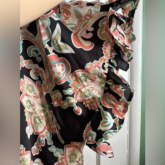 Entro Paisley Floral Kimono One Size - Picture 4 of 7